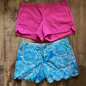 Lilly Pulitzer Buttercup and Side zip Shorts